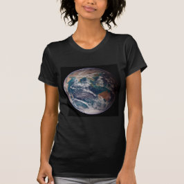 Tweeling Blauwe Knikkers - Oost - Planeet Aarde Be T-shirt