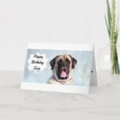 **TWEELING** BLIJ DAT IK VERJAARDAGEN DEEL MET "JI KAART (Voorkant)