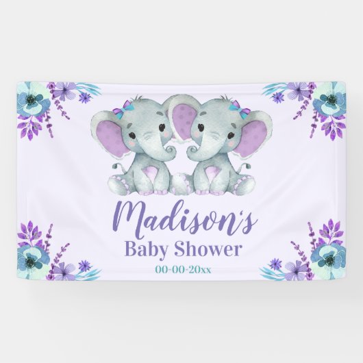 Tweeling Bloemstuk Tafelblad Achtergrond Banner Bo (Horizontaal)