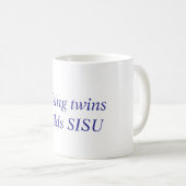 Tweeling bouwt SISU Koffiemok (Voorkant rechts)