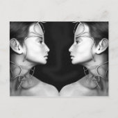 tweeling briefkaart (Voorkant)