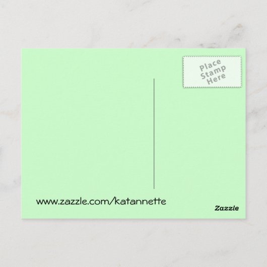 tweeling briefkaart (Achterkant)