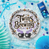 Tweeling Brouwt Halloween Baby shower Bord (Feest)