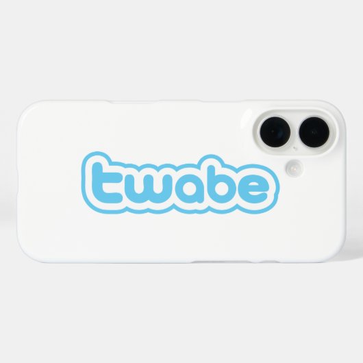 tweeling Case-Mate iPhone case (Achterkant (horizontaal))