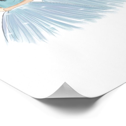 Tweeling, dierenriem, tweeling, mode schets, poster (Hoek)