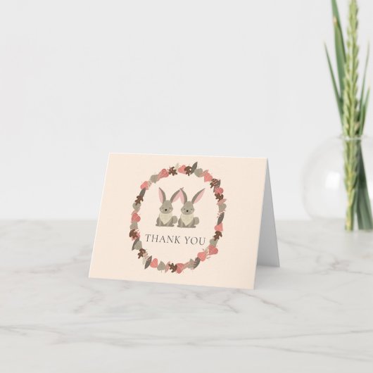 Tweeling Dierentuin Houten Gebied Bedankt (Voorkant)