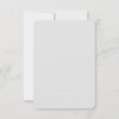 Tweeling doop of doop gouden kruis kaart (Achterkant)