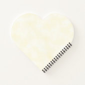 Tweeling Doop op Geel 2 Kruizen Gepersonaliseerd Notitieboek (Achterkant)