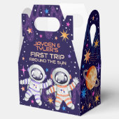Tweeling eerste reis rond de zon Astronaut Space Bedankdoosjes (Geopend)