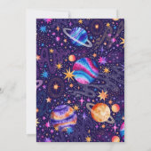 Tweeling eerste reis rond de Zon Buitenste Ruimter Kaart (Achterkant)