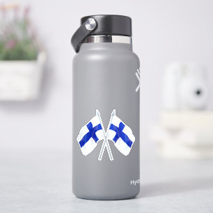 Tweeling Finse vlag Sticker