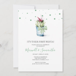 Tweeling Genderneutraal 1e Verjaardag Waterverf Kaart