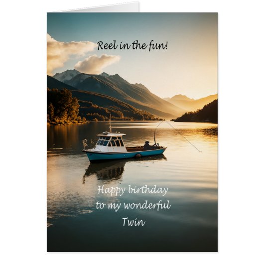 Tweeling Gevist van een bootverjaardag (Voorkant)