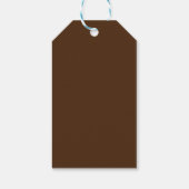 Tweeling Giraffen Baby Shower Cadeautag Cadeaulabel (Achterkant)