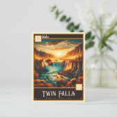 Tweeling Herfsten, Idaho |  Briefkaart (Staand voorkant)