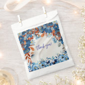 Tweeling in bloei bedankzakje (Geknipt)