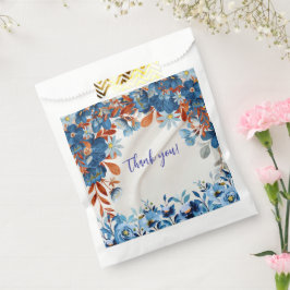 Tweeling in bloei bedankzakje