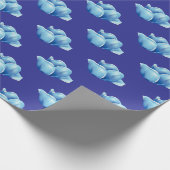 Tweeling in bloei cadeaupapier (Hoek)