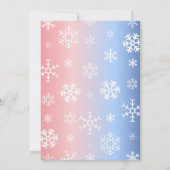 Tweeling jongen en meisje Cute beren winter babydo Kaart (Achterkant)