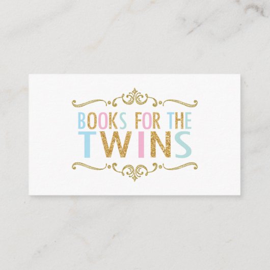 Tweeling Jongen Meisje Olifant Breng een Boek In p Informatiekaartje (Achterkant)