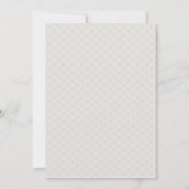 Tweeling jongens baby shower kaart (Achterkant)