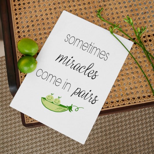 Tweeling Jongens Briefkaart