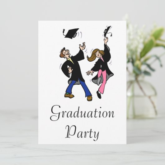 Tweeling jongens en meisjes kaart (Staand voorkant)