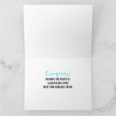 Tweeling Jongens Gefeliciteerd Kaart (Binnen)