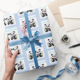 Tweeling Jongens, Panda Beer Cadeau Verpakking, Tw Cadeaupapier