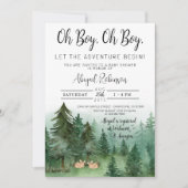 Tweeling Jongensherten Bosland O Jongen Verjaardag Kaart (Voorkant)