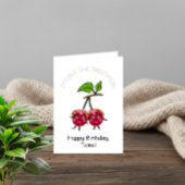 Tweeling kers meisjes kaart