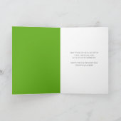 Tweeling kleindochters eerste St. Patrick's Dag Kaart (Binnen)