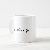 Tweeling koffiemok | Het is een tweeling-ding bijp (Voorkant links)