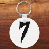 Tweeling Kostuum Duo 67 Zes Zeven Meme Grappig _1 Sleutelhanger (Voorkant)