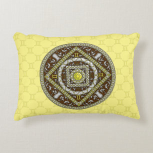 Tweeling Mandala Accent Kussen