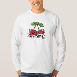 Tweeling Meisjes Aankondiging Het zijn Tweeling Ke T-shirt