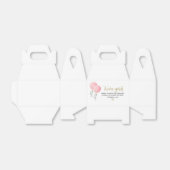 Tweeling Meisjes Baby shower Favor Box Bedankdoosjes (Uitgevouwen)