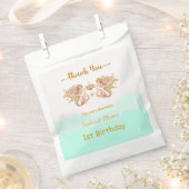 Tweeling Meisjes Fairy Zeemeermin Verjaardag Bedankzakje (Geknipt)