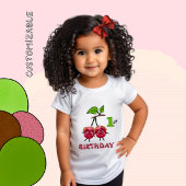 Tweeling meisjes kersen