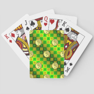 Tweeling & Metaalachtige Geit Pokerkaarten