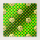 Tweeling & Metalen Geit Legpuzzel (Horizontaal)