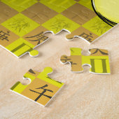 Tweeling & Metalen Paard Legpuzzel (Zijkant)