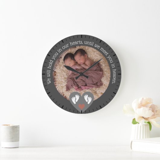 Tweeling Miskraam Baby Verlies Memorial Doodgeboor Grote Klok (Huis)
