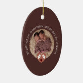 Tweeling Miskraam Baby Verlies Memorial Doodgeboor Keramisch Ornament (Rechts)