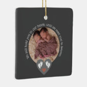 Tweeling Miskraam Baby Verlies Memorial Doodgeboor Keramisch Ornament (Rechts)