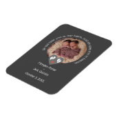 Tweeling Miskraam Baby Verlies Memorial Doodgeboor Magneet (Linkerzijde)