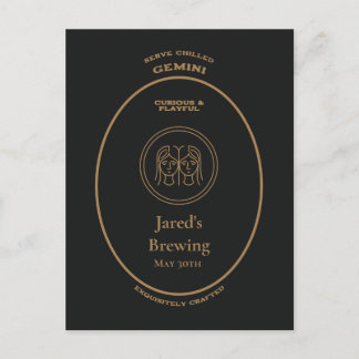 Tweeling Nieuwsgierig Speels Persoonlijk Apotheker Briefkaart