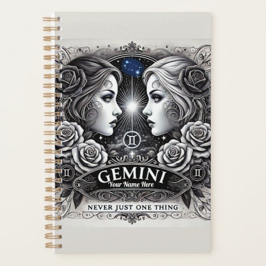 Tweeling "Nooit slechts één ding" Planner (Voorkant)