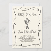 Tweeling of Drieling BBQ Geslacht Onthulling Uitno Kaart (Voorkant)