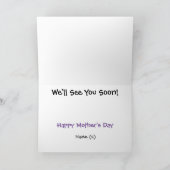 Tweeling Oma Moederdag Kaart (Binnen)